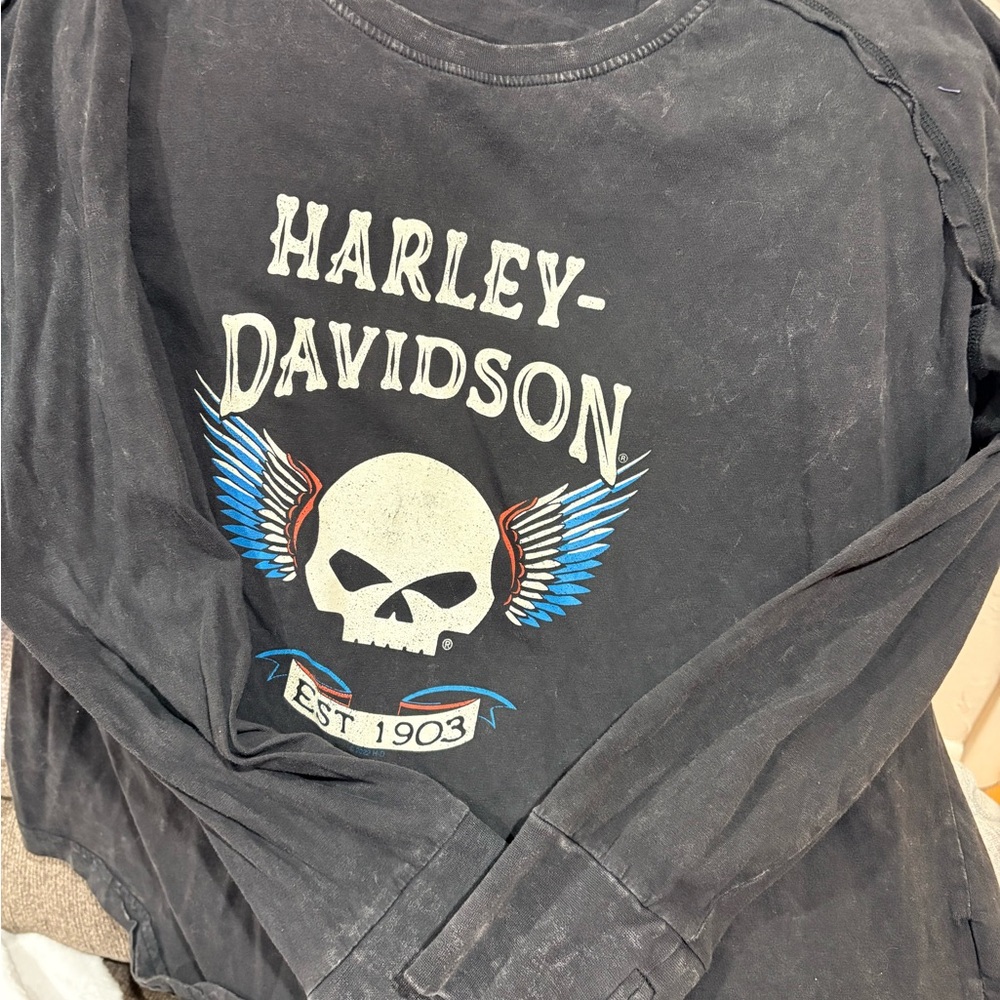 Harley-Davidson Black Logo Tee